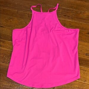 all in motion Women's Hot Pink High Neck Tank Top